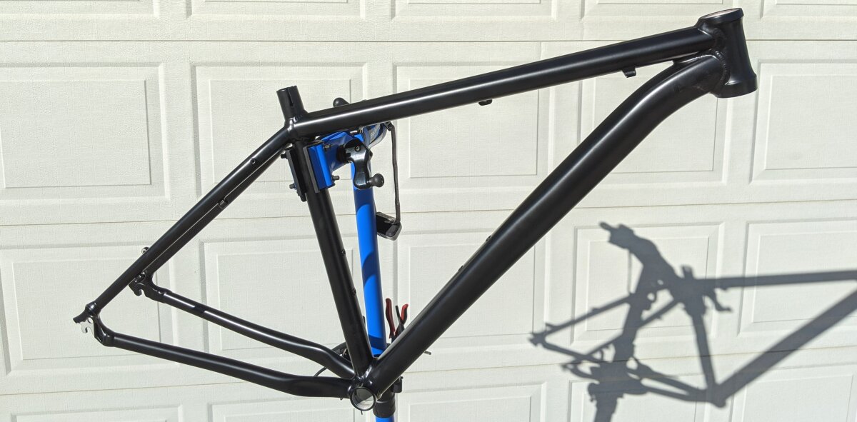 powder-coated frame