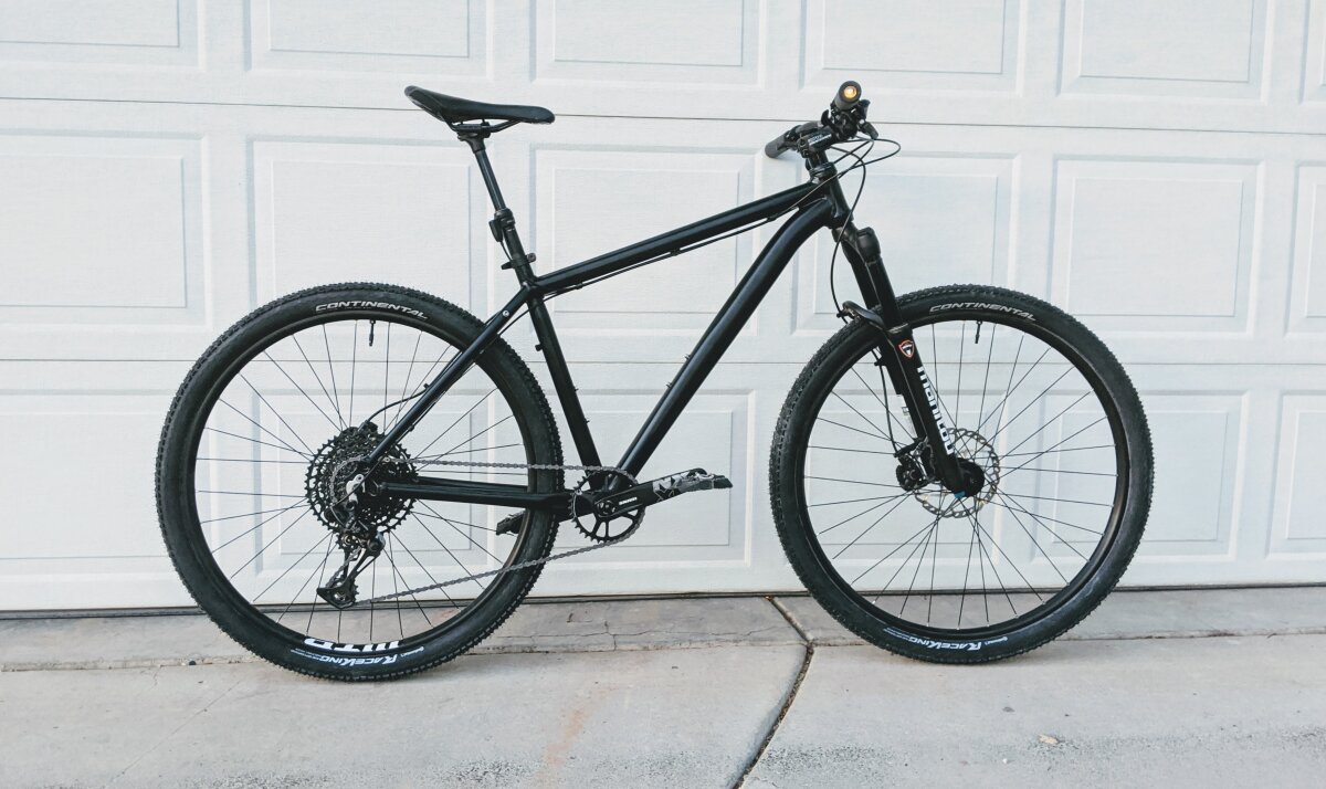 Ian's bike, February 2020
